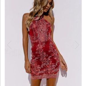 Xenia Boutique BREATHTAKING DRESS (RED)